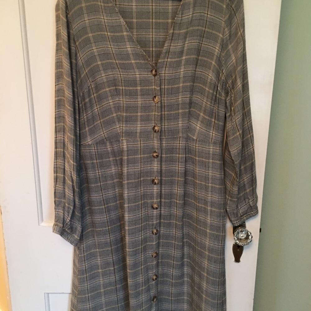 New Look V-Neck shirt dress